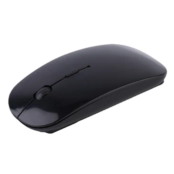 Sem fios de 2,4 GHz Mouse USB compatível com Bluetooth Silêncio Mouse para Jogos Para Computador Portátil PC Mause Gamer