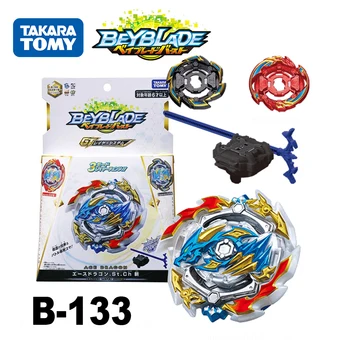 A Takara Tomy Original Beyblade Explosão B133 B-133 Ás Dragão Picada De Cobra Zan Colecção De Brinquedos Beyblade Booster Mundo Spriggan