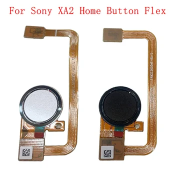 Botão Home e Sensor de impressão digital, cabo do Cabo flexível da Fita Para Sony Xperia XA2 XA2 Ultra Sensor de Toque Flex peças de Reposição