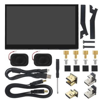 7 polegadas IPS Tela de Toque do Módulo para o Raspberry Pi 4B/3B 1024x600 monitor Compatível com HDMI para PC Portátil Mini Monitor de PC