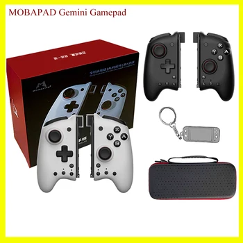 MOBAPAD Gemini Consola de Jogos para a Nintendo Mudar Joypad Gamepad Identificador para Mudar OLED de Seis eixos de Vibração Mecânica Botão