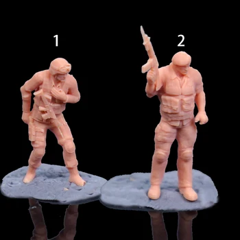 1/43 E 1/64 Figura Soldados Americanos Força Especial Da Polícia Modelo Em Miniatura De Areia Tabela Vilão Cena Precisa Ser Colorido Por Si Mesmo