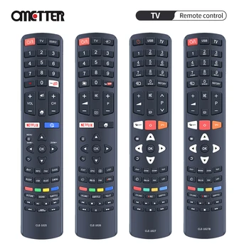 Novo CLE-1025 CLE-1026 CLE-1027 CLE-1027B para Hitachi Smart TV de Controle Remoto com o YouTube, Netflix Botão