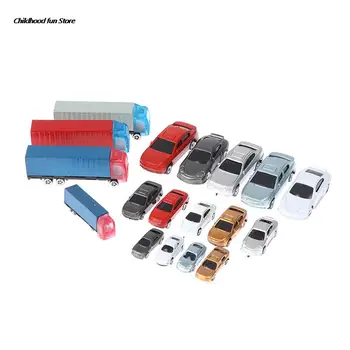 Quente!1:100-200 Casa De Bonecas Em Miniatura Do Caminhão Do Carro Contentor Grande Modelo De Veículo, Carro De Brinquedo De Crianças Bauble Boneca