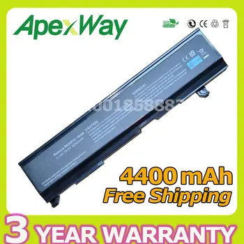Apexway 6 Células de Bateria do Portátil PA3465U PA3465U-1BRS PABAS069 para Toshiba Satellite A80 M105 M115 M45 M50 M55 M70 para Dynabook AX
