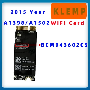Original Aeroporto, wi-Fi Bluetooth Cartão de BCM943602CS Para Macbook Pro Retina De 13