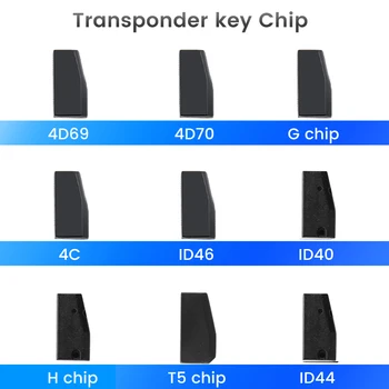 KEYYOU Acessórios do Carro Transponder Chip Fob 4D69 4C H T5 ID40 ID44 ID46 G 4D70 OEM em Branco Chip