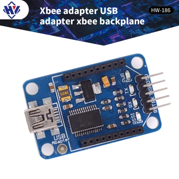 xbee adaptador USB xbee backplane FT232RLUSB de série do chassi adequado para 3,3 V xbee Bluetooh Abelha PPM sem fio download do módulo