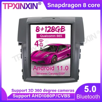 Android11 Para Honda CRV 2012 a 2016 Vertical Tesla Estilo auto-Rádio Multimédia Player de Vídeo de Navegação GPS Auto Qualcomm 665 4G LTE
