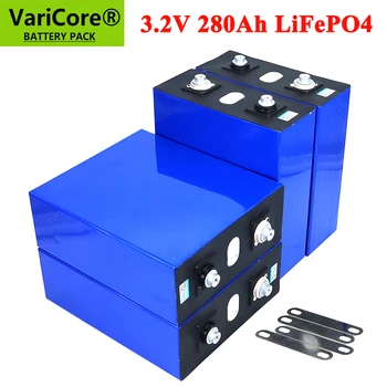 VariCore 3.2 V 280AH bateria LiFePO4 do ferro do Lítio phospha 12V 24V 280000mAh para o E-scooter RV armazenamento de Energia Solar, sistema de